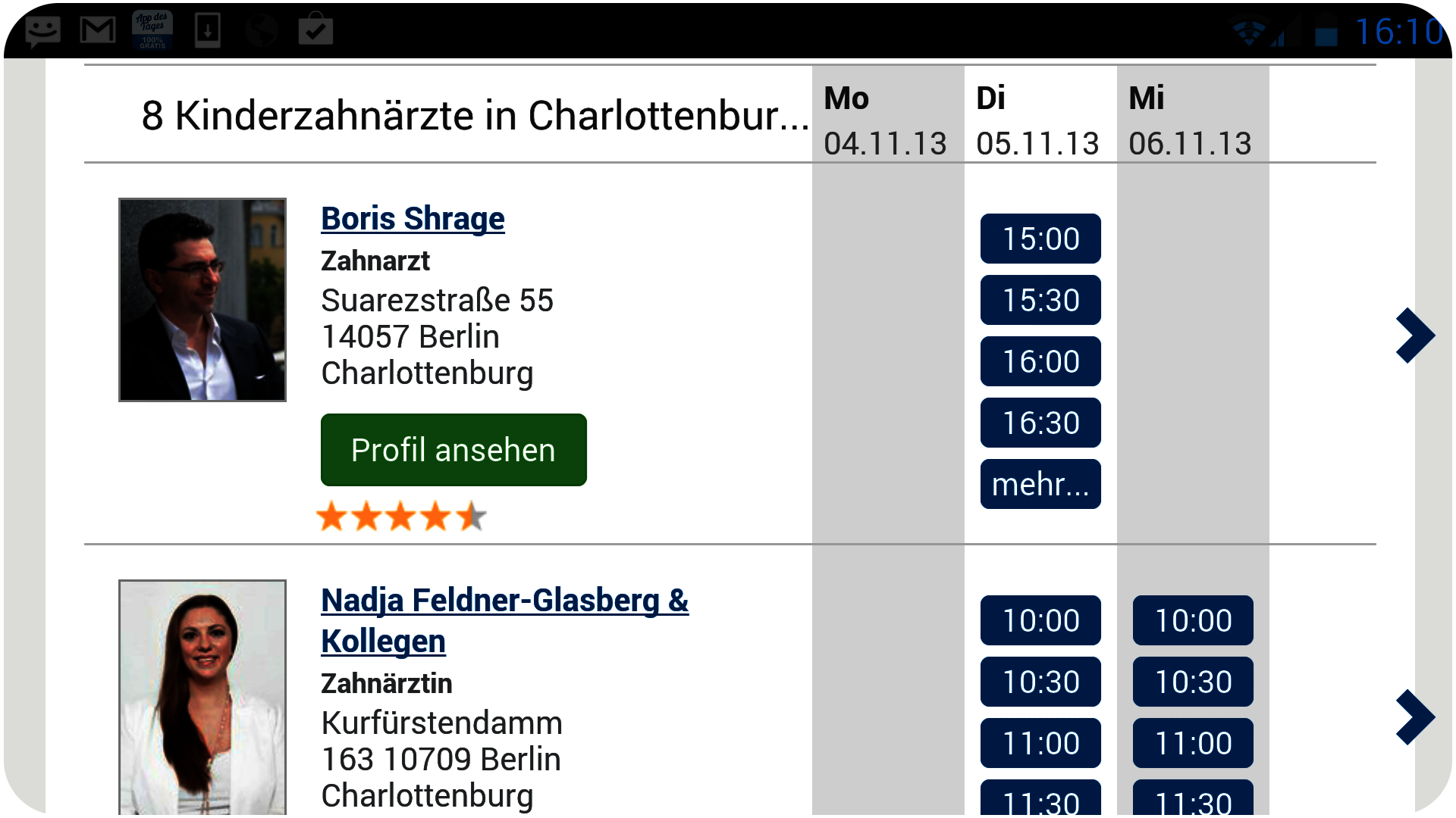 Optimale Darstellung und Funktionalität von doxter durch Responsive Design