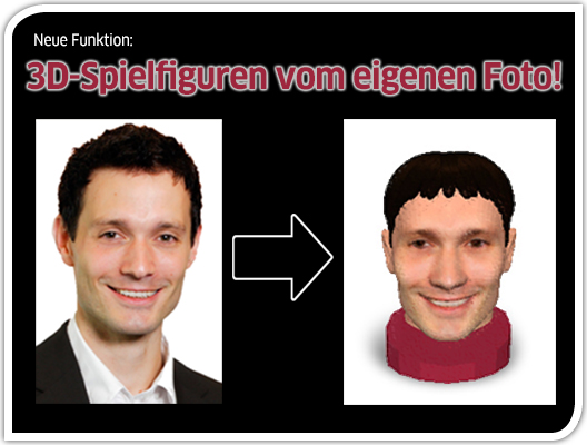 3D-Spielfiguren sind online!