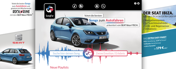 SongFors Werbekampagne für SEAT verlief sehr erfolgreich