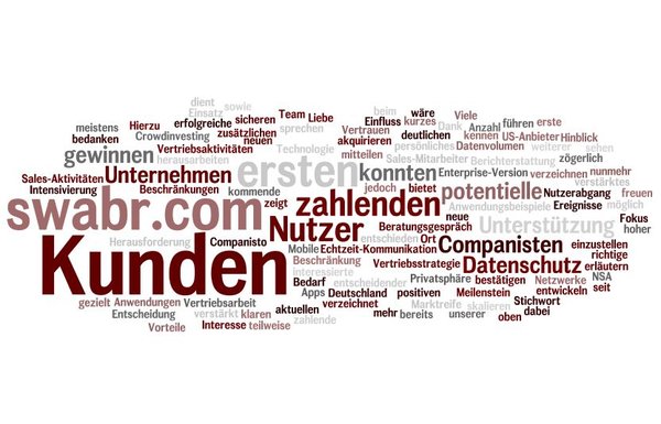 swabr.com verzeichnet erste zahlende Kunden