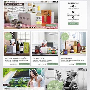 Optimierung des Onlineshops foodist.de