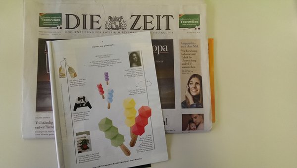 Die ZEIT berichtet über unser Startup Kyl!