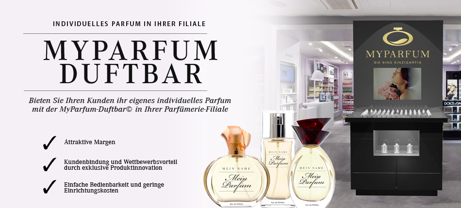 MyParfum präsentiert die „MyParfum Duftbar“ erstmals auf der Global Art of Perfumery!