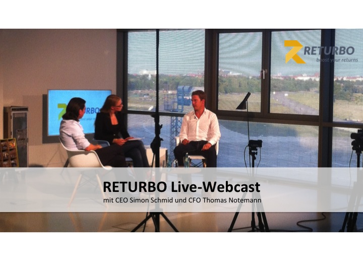 RETURBO Live-Webcast nun als Video abrufbar!