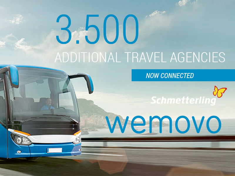 Schmetterling Reisen Becomes New Partner of WEMOVO