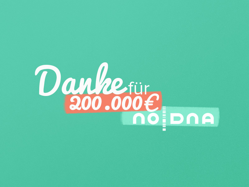 200.000 Euro-Marke geknackt und Webmeeting mit noDNA