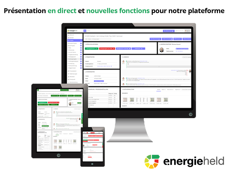 Energieheld ajoute de nouvelles fonctions et permet aux investisseurs de jeter un oeil sur la plateforme.