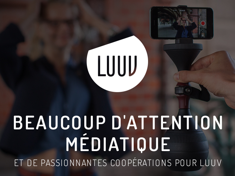 Beaucoup d'attention médiatique et de passionnantes coopérations sur le marché des entreprises pour LUUV