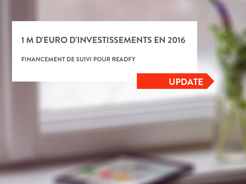 Readfy clôture un nouveau tour de financement