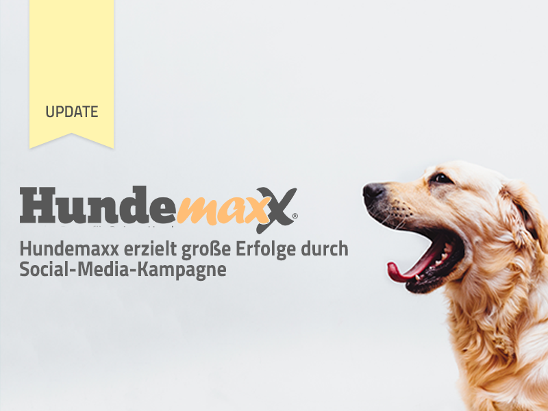 Hundemaxx erzielt große Erfolge durch Social-Media-Kampagne