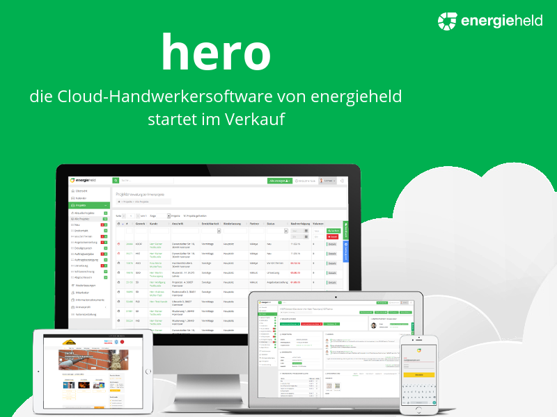 energieheld verkauft erstmals eigene Software und sichert sich 94.200 Euro EU-Fördermittel
