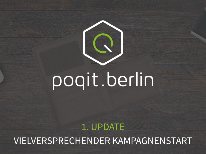 Vielversprechender Kampagnenstart von poqit.berlin