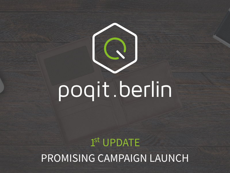 Promising Campaign Launch for poqit.berlin