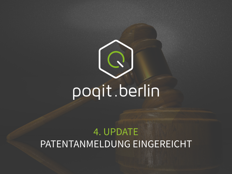 poqit.berlin hat die Patentanmeldung eingereicht