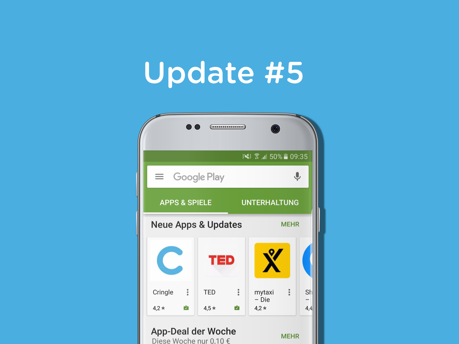 Cringle – Kollaboration mit Google Play