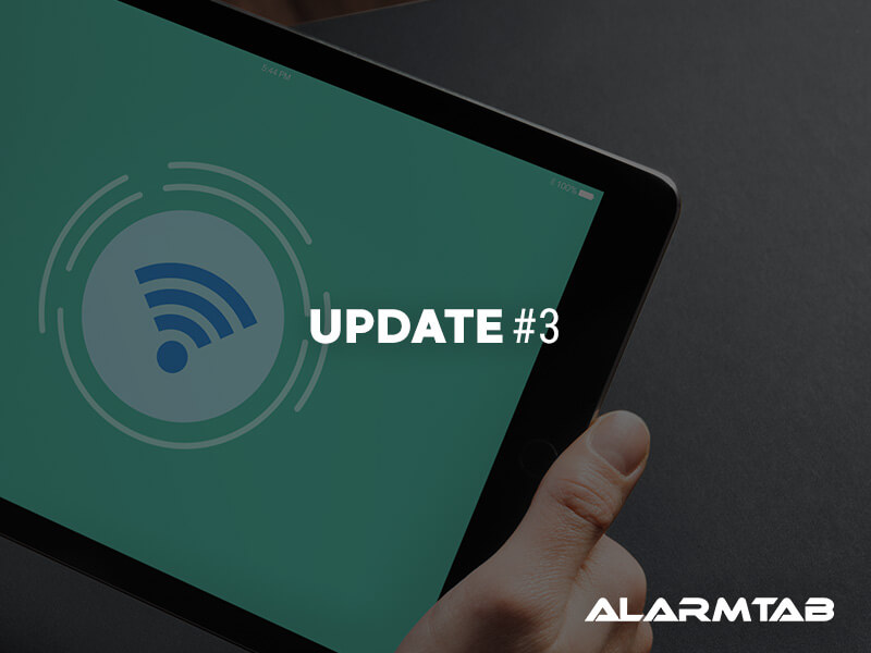 Alarmtab devices automatically provide Internet connectivity