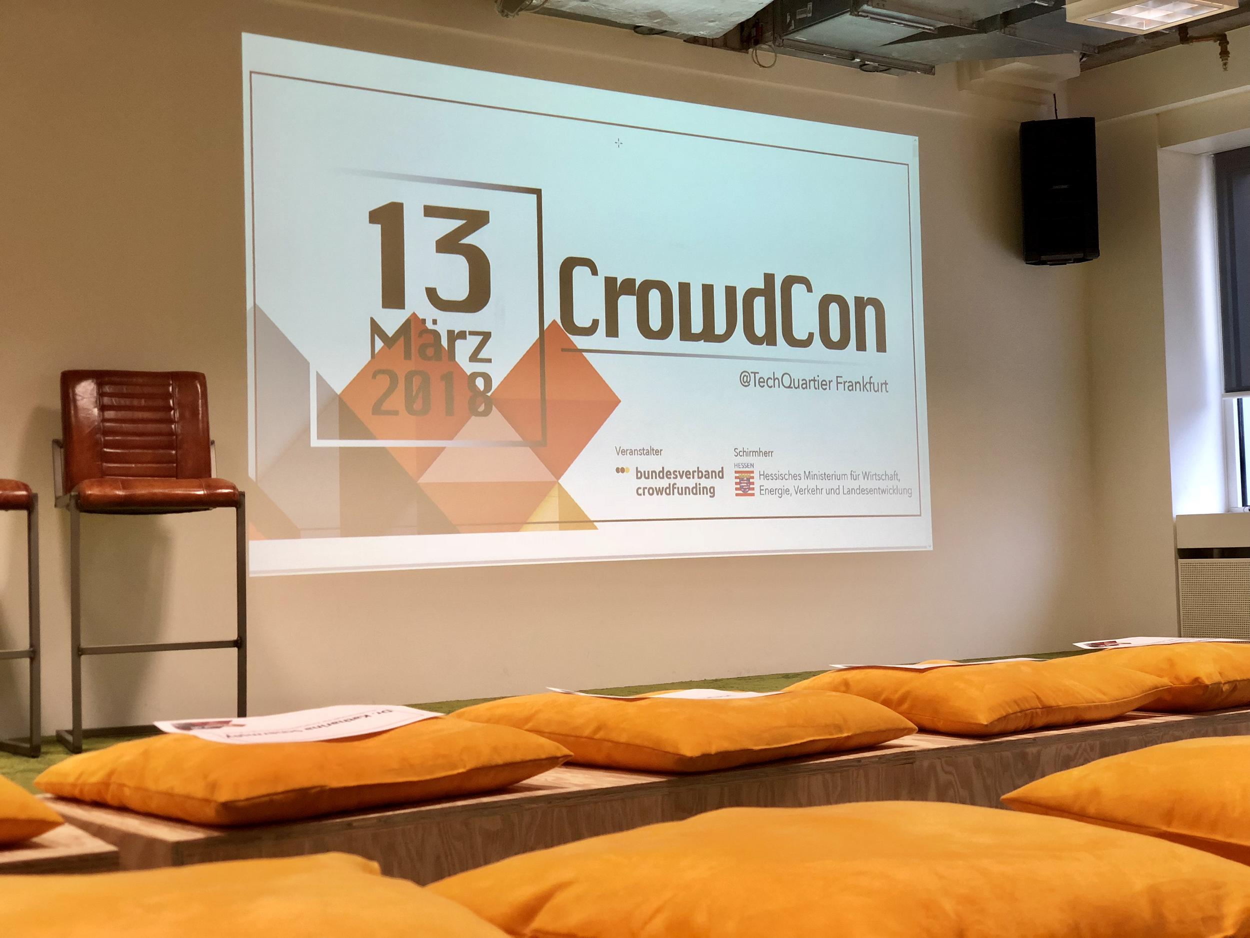 Die erste CrowdCon in Frankfurt