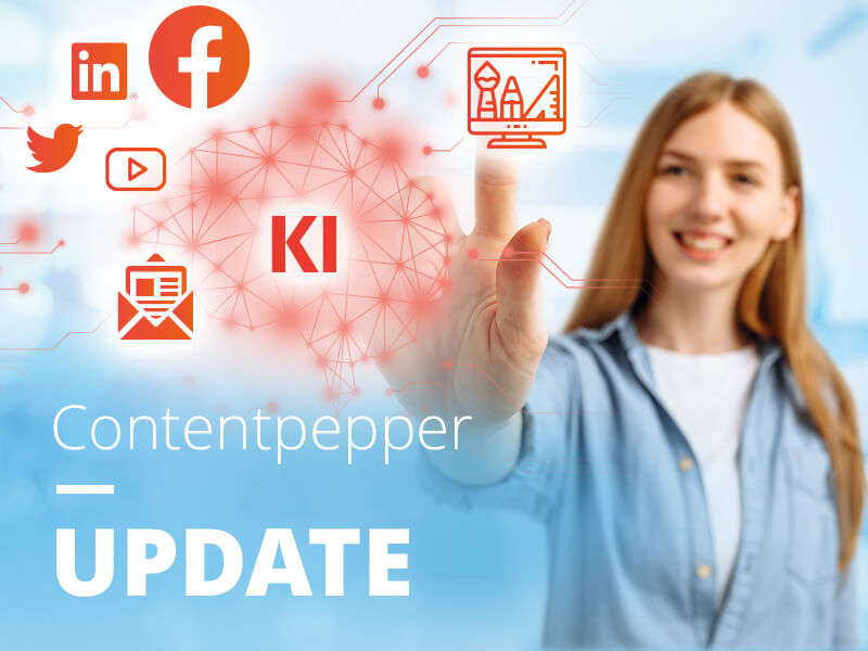 Erste Einblicke in die neue Contentpepper Cloud