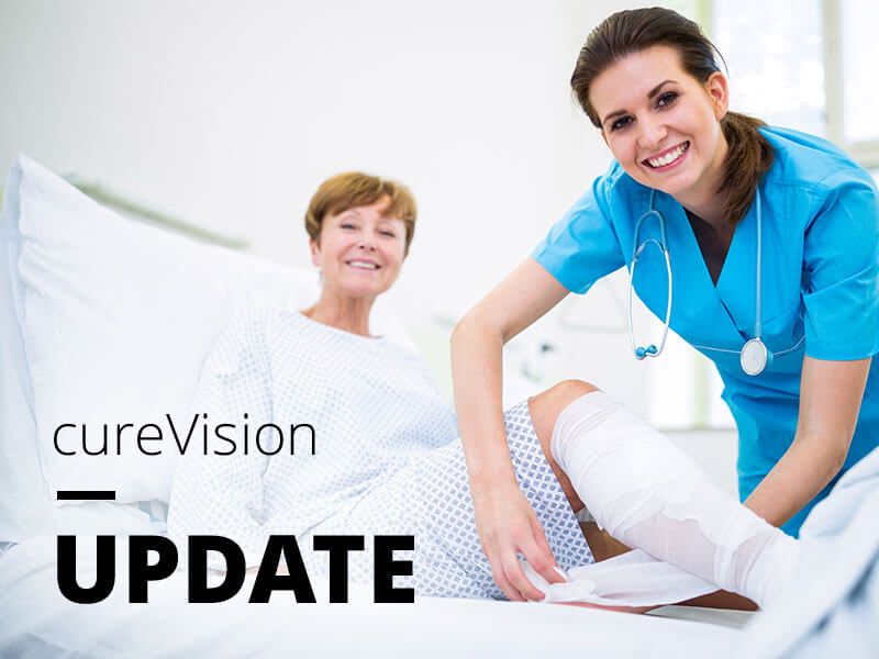 cureVision completes approval as a medical device