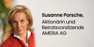 Susanne Porsche wird Beiratsvorsitzende und Aktion&auml;rin der AMERIA AG