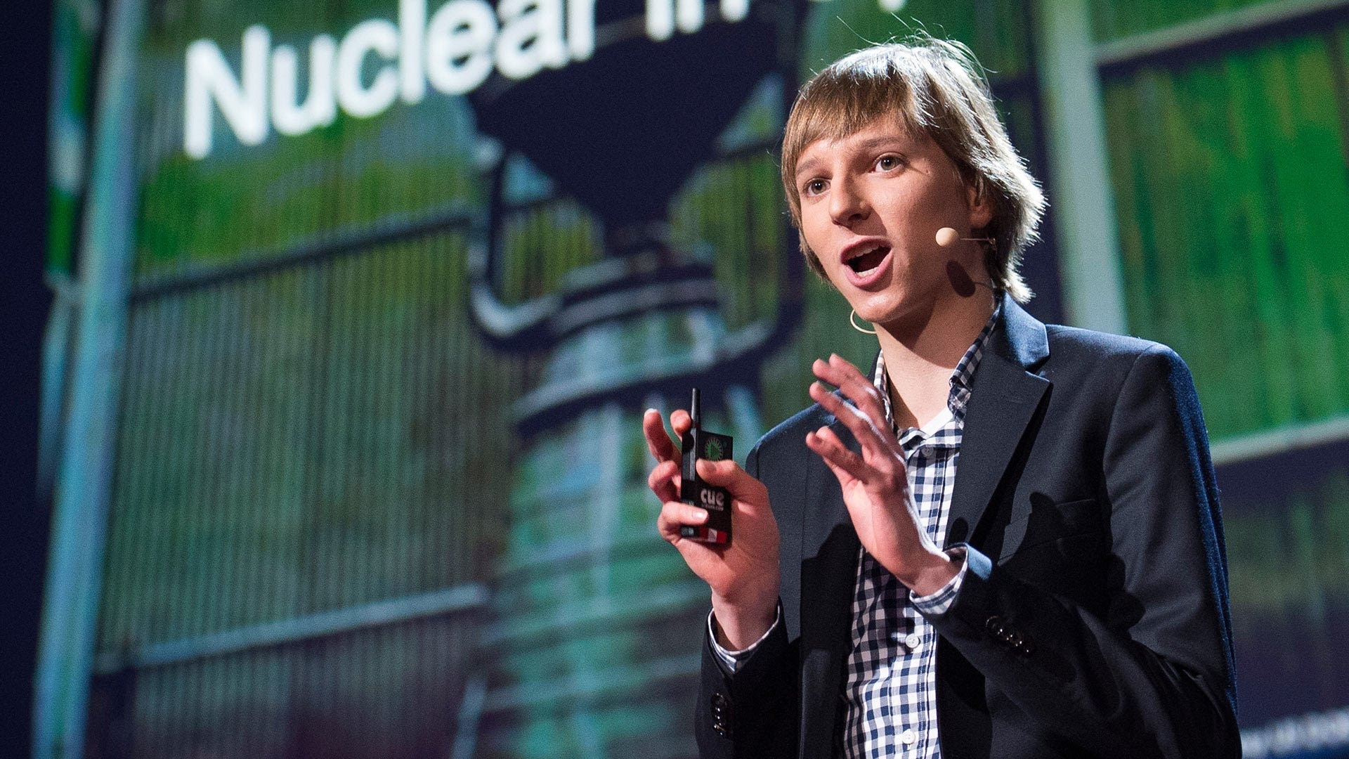 Taylor Wilson beim TED-Talk: Ich bin Taylor Wilson, 17 Jahre alt und Kernphysiker.