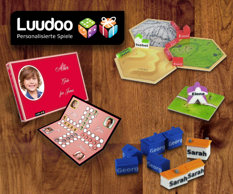 Ludofactur personalisiert Spiele