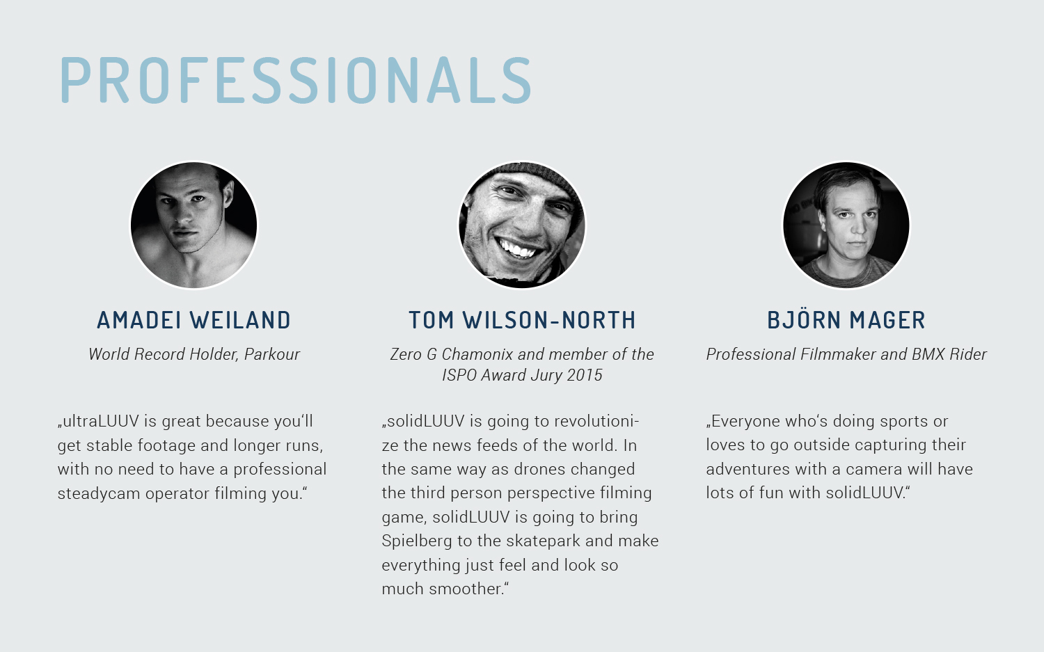 professionals