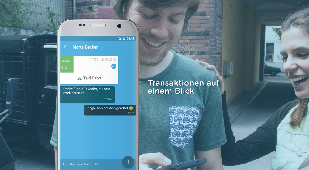 Cringle Transaktionen auf einem Blick