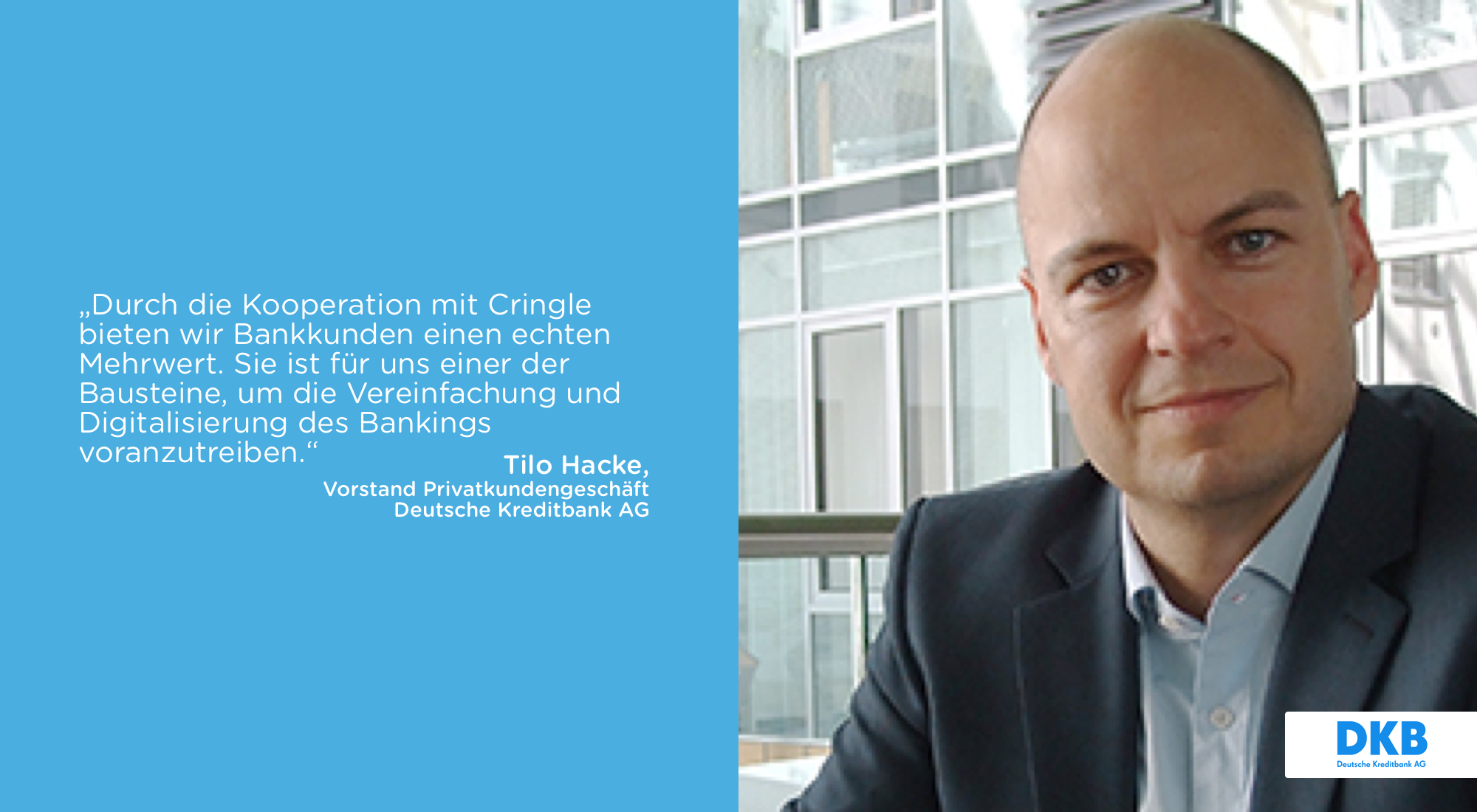 Tilo Hacke von der DKB zu Cringle