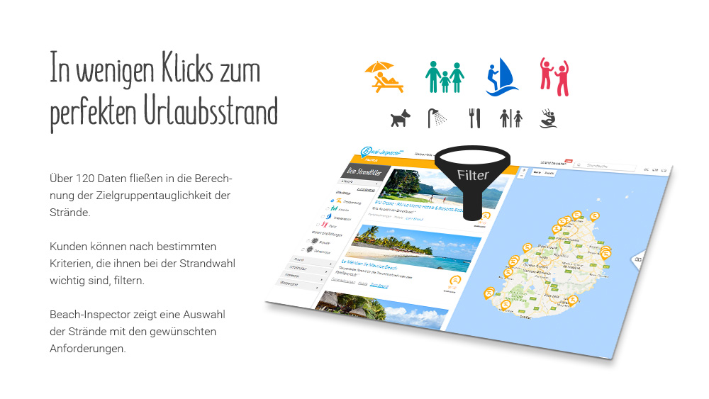 Beach-Inspector - In wenigen Klicks zum perfekten Urlaubsstrand