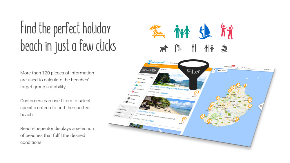 Beach-Inspector - Finding the Perfect Beach with a Few Clicks