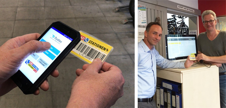 Rydies Park Manager Software in der Radstation Hannover