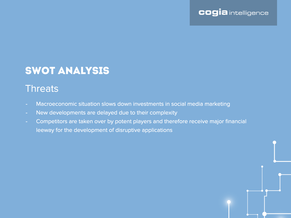 SWOT - Threats Cogia