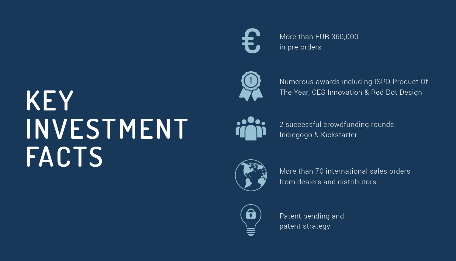 Keys Investment Facts