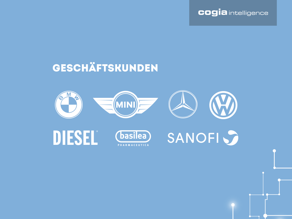 Geschäftskunden von Cogia