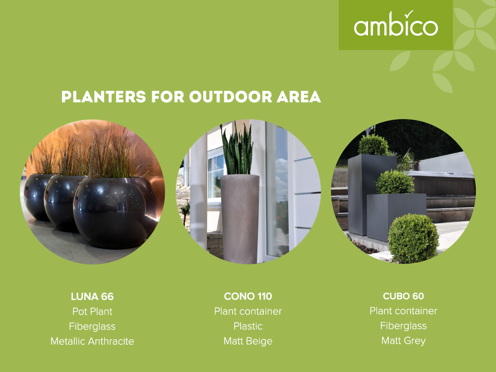 ambico planters for exterior
