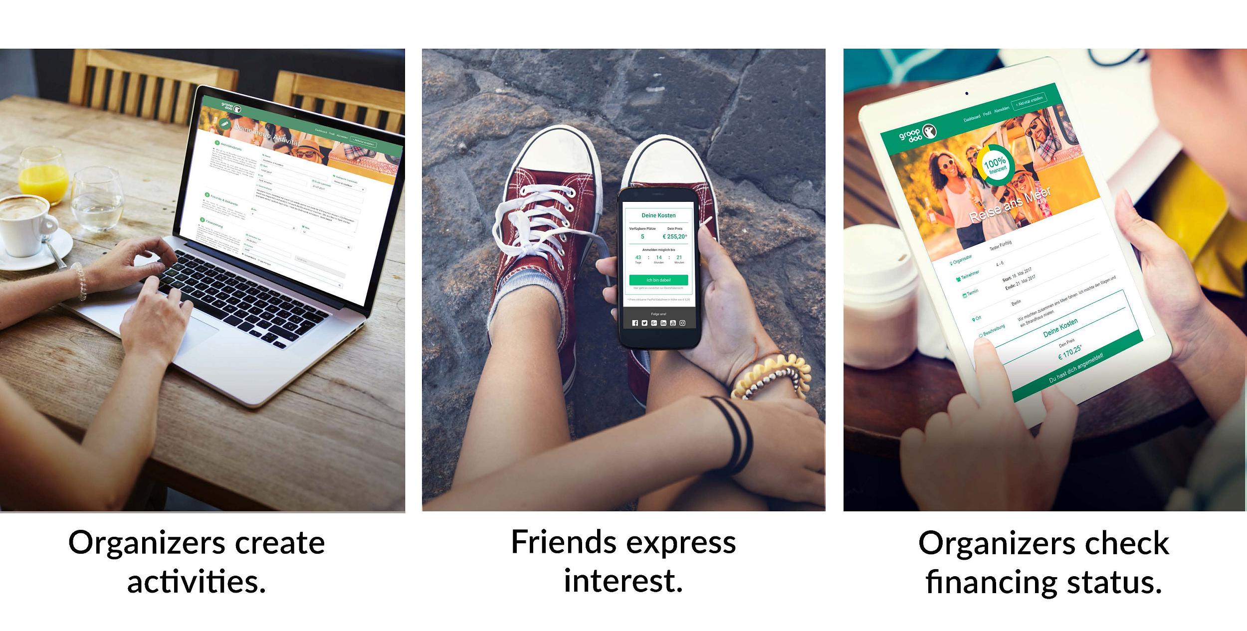 Organizing via GroopDoo