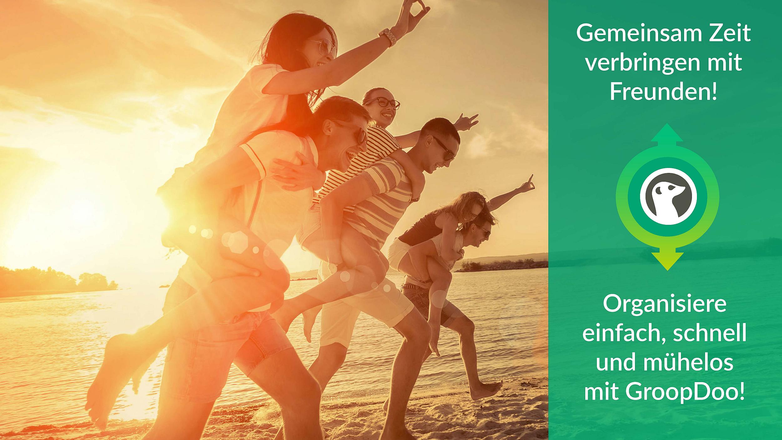 GroopDoo - Gemeinsam Zeit mit Freunden verbringen
