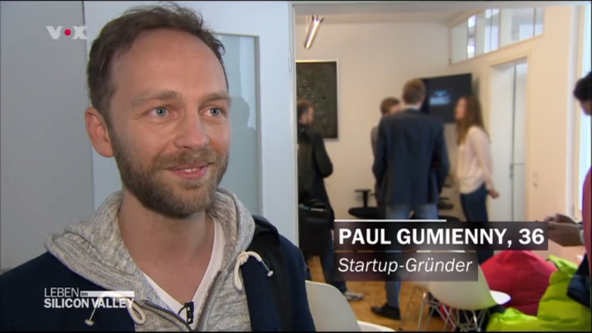 GroopDoo Gründer Paul Gumienny bei VOX
