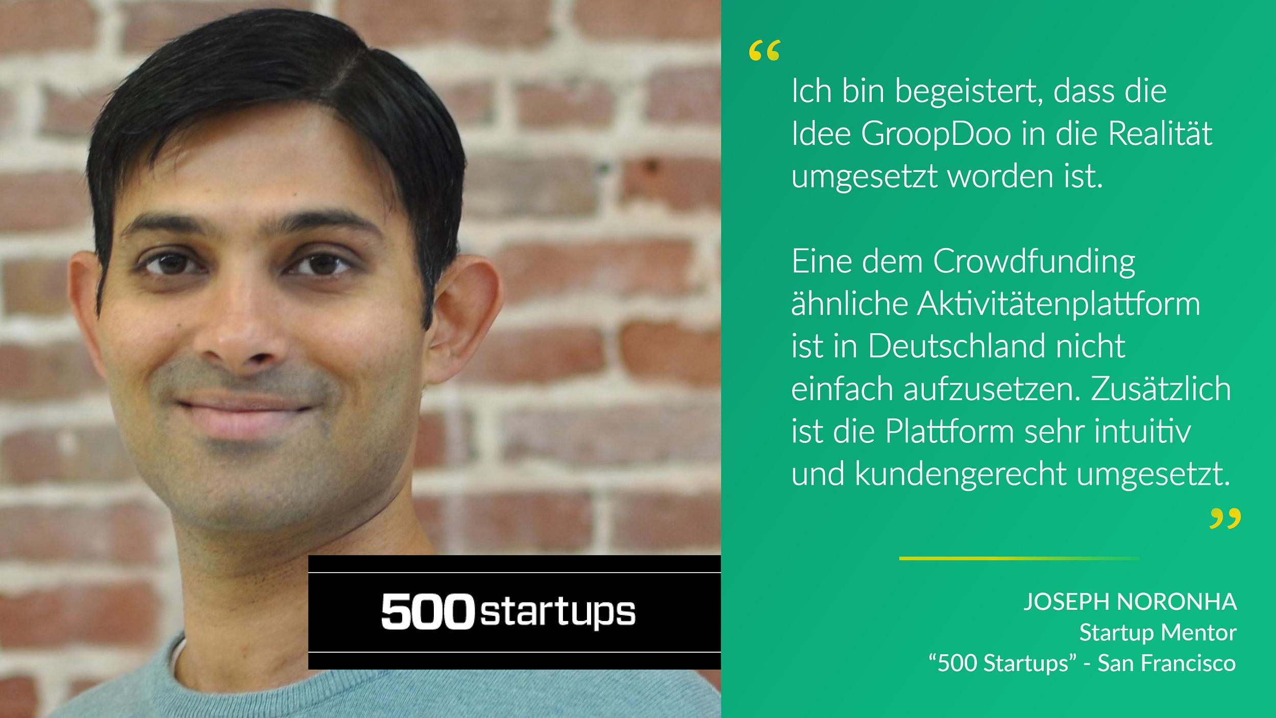 Joseph Noronha von 500startups