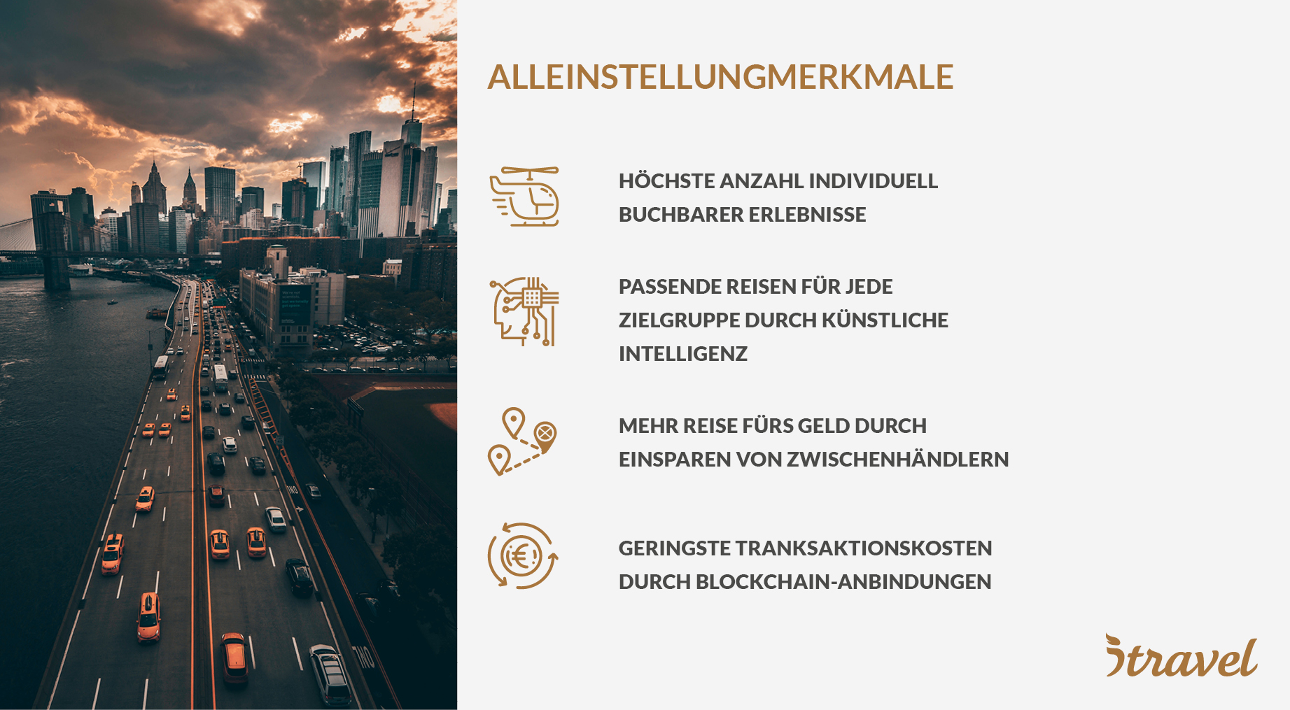 Alleinstellung von itravel