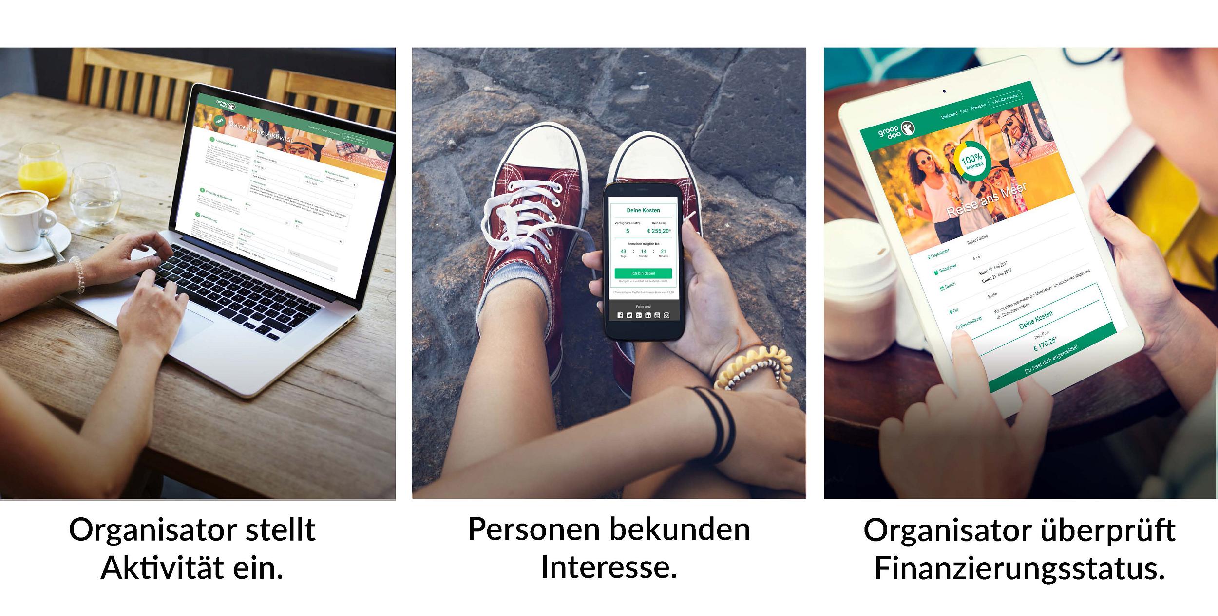 Organisieren über GroopDoo