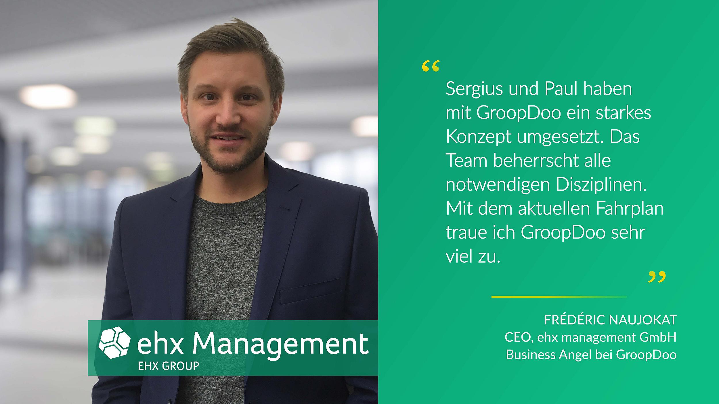 Frédéric Naujokat von ehx management GmbH