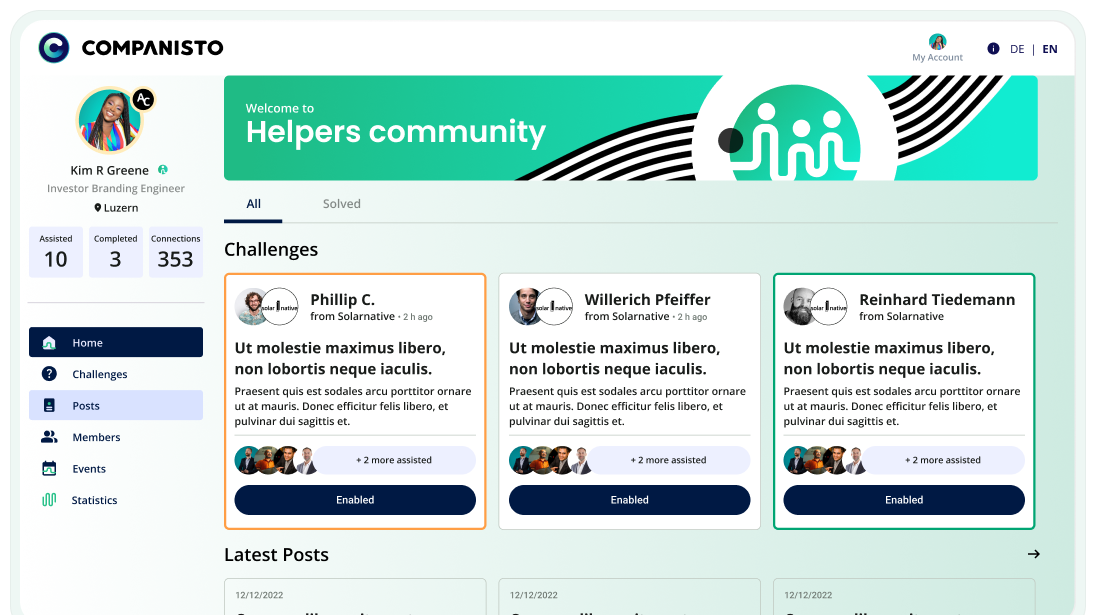 helpers community